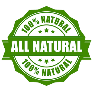 100% All-natural products